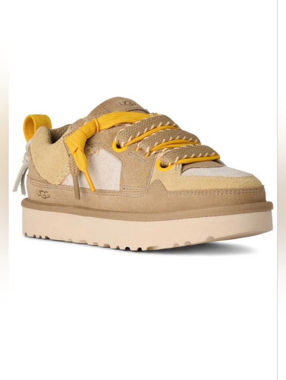 UGG Lo Lowmel Biarritz Suede Sneakers